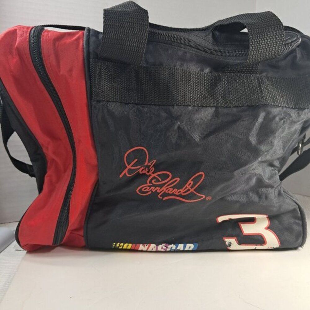Nascar Men's Black and Red Bag